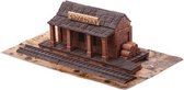 Wise Elk Bouwpakket Train Station Junior 37 Cm Gips 321-delig