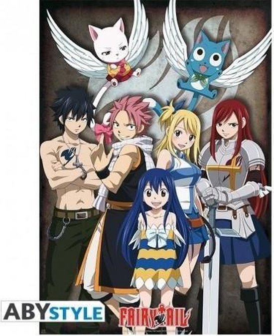 FAIRY TAIL - Poster 91X61 - Groupe