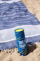 Take A Towel Hamamdoek donkerblauw space TAT 1-3