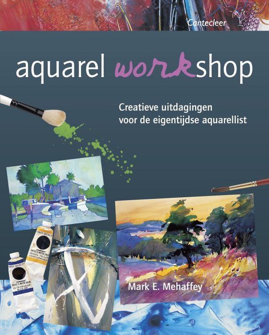 Cover van het boek 'Aquarel workshop' van M.E. Mehaffey