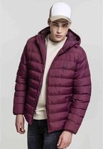 Urban Classics Winterjas -XL- Basic Bubble Paars/Rood
