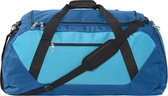 Sporttas - reistas - lichtblauw en donkerblauw - polyester (600D)