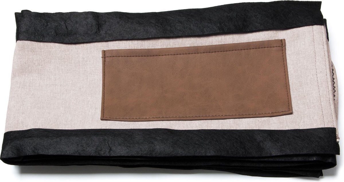 Kave Home - Dyla bedovertrek in beige voor een matras van 160 x 200 cm