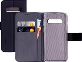 Mobiparts Premium Wallet TPU Case Samsung Galaxy S10 Black
