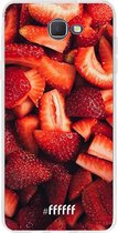 Samsung Galaxy J5 Prime (2017) Hoesje Transparant TPU Case - Strawberry Fields #ffffff