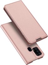 Samsung Galaxy M31 Hoesje - Dux Ducis Skin Pro Book Case - Roze