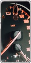Nokia 7 Plus Hoesje Transparant TPU Case - No Speed Limit #ffffff