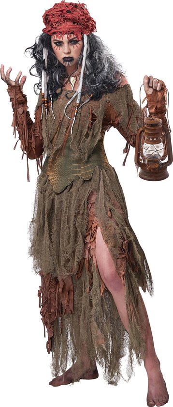 CALIFORNIA COSTUMES - Voodoo heksen kostuum voor dames - (44/46) | bol.com