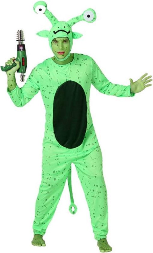 Groen Alien pak voor heren - Verkleedkleding - XL" | bol