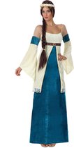 "Middeleeuwse Lady kostuum voor vrouwen  - Verkleedkleding - M/L"
