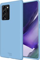 HappyCase Samsung Galaxy Note 20 Ultra Siliconen Back Cover Blauw