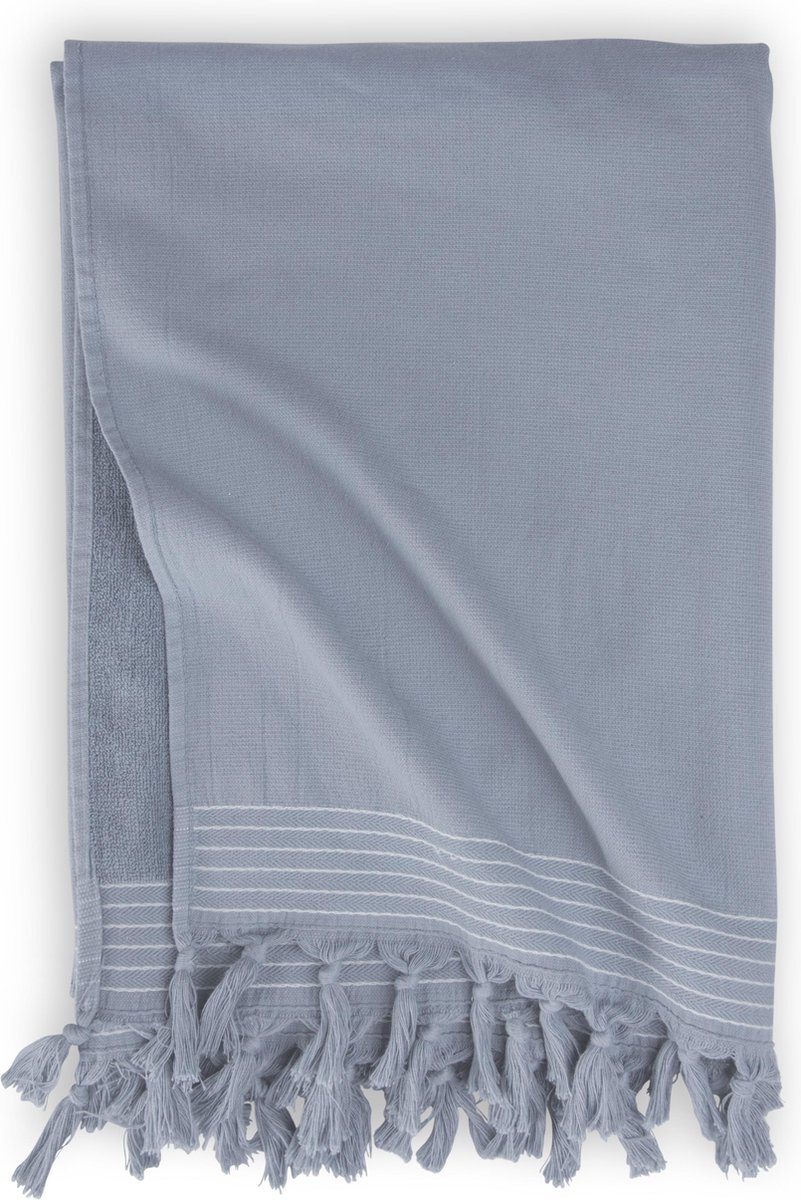 Walra Hamamdoek Soft Cotton - 100x180 cm - Blauw