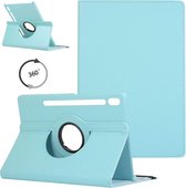 Tablet Hoesje voor Samsung Galaxy Tab S6 10.5 Inch 2019 (SM-T860 T865 T867) - 360° draaibaar - Licht blauw