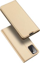 Dux Ducis - pro serie slim wallet hoes - Samsung Galaxy A41 - Goud