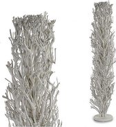 Tree Structure Gift Decor White Wood 25 X 120 X 25 Cm