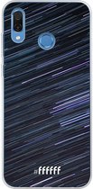 Honor Play Hoesje Transparant TPU Case - Moving Stars #ffffff