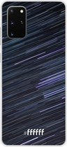 Samsung Galaxy S20+ Hoesje Transparant TPU Case - Moving Stars #ffffff