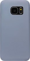 ADEL Premium Siliconen Back Cover Softcase Hoesje Geschikt voor Samsung Galaxy S7 - Lavendel Blauw
