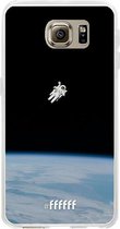 Samsung Galaxy S6 Hoesje Transparant TPU Case - Spacewalk #ffffff