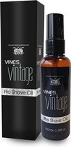 Vines Vintage Pre Shave oil, bescherming van de huid voor het scheren.