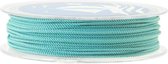 Twisted Nylon Koord (1 mm) Turquoise (15 Meter)