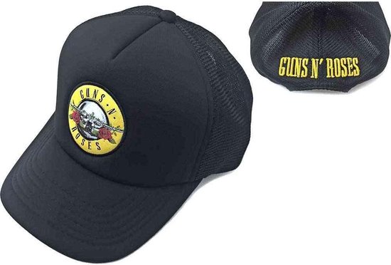 Guns N' Roses - Circle Logo Baseball pet - Zwart