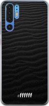 Huawei P30 Pro Hoesje Transparant TPU Case - Black Beach #ffffff