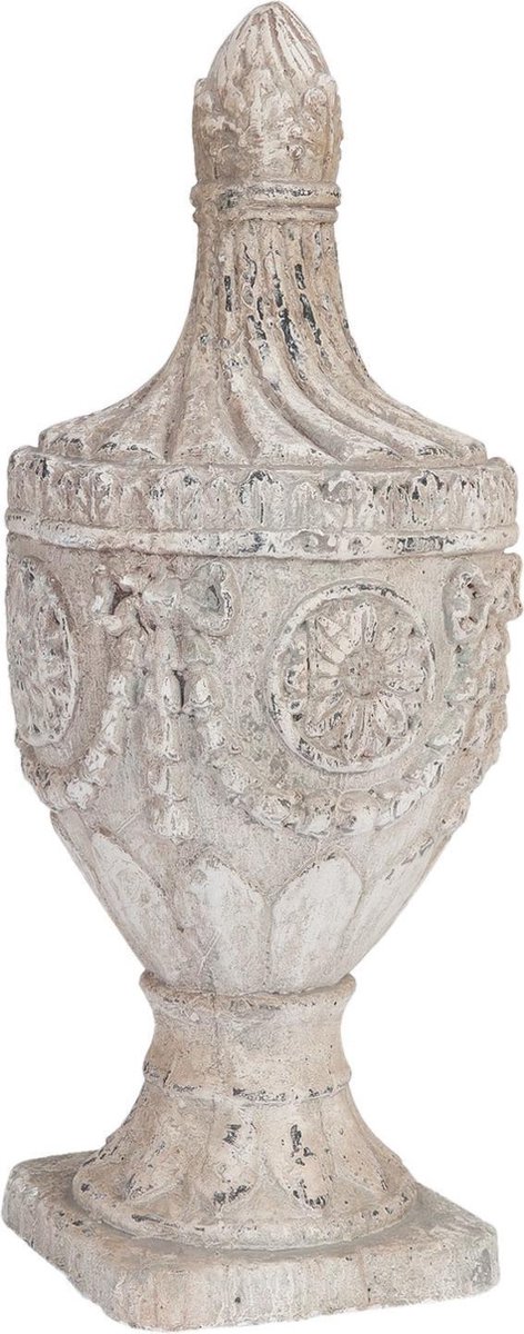 Clayre & Eef Beeld Ø 26x63 cm Bruin Kunststof