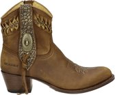 Sendra 14095 Debora dames cowboylaars - Cognac - Maat 39