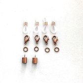 Sunglass Chain Set - DIY - Roze Goudkleurig