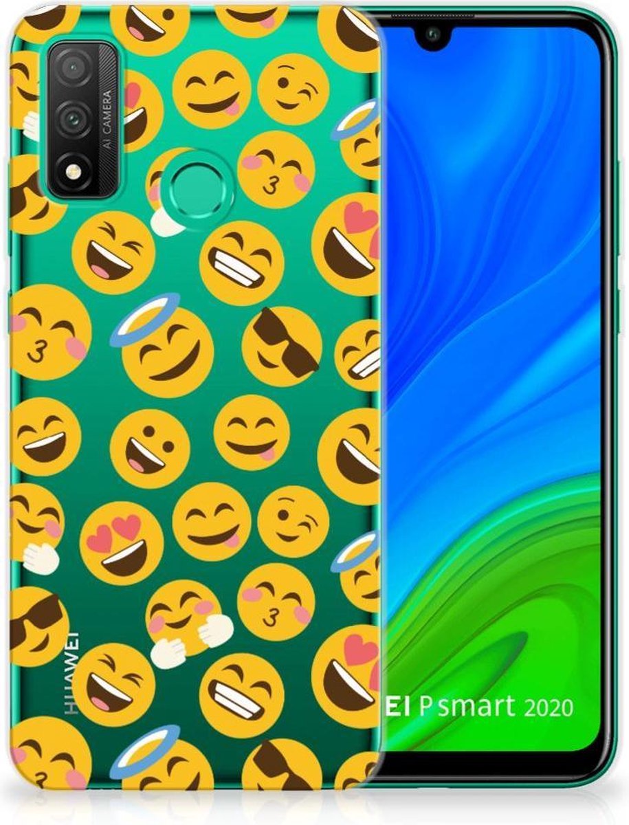 Huawei P Smart 2020 TPU bumper Emoji