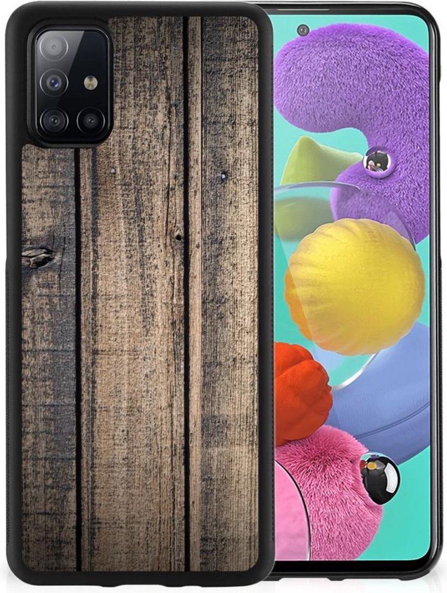 Samsung Galaxy A51 Grip Case Steigerhout