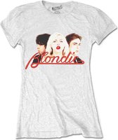 Blondie Dames Tshirt -2XL- P Lines Halftone Wit