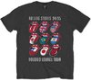 The Rolling Stones - Voodoo Lounge Tongues Heren T-shirt - S - Grijs