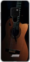 Huawei Mate 20 Hoesje Transparant TPU Case - Guitar #ffffff