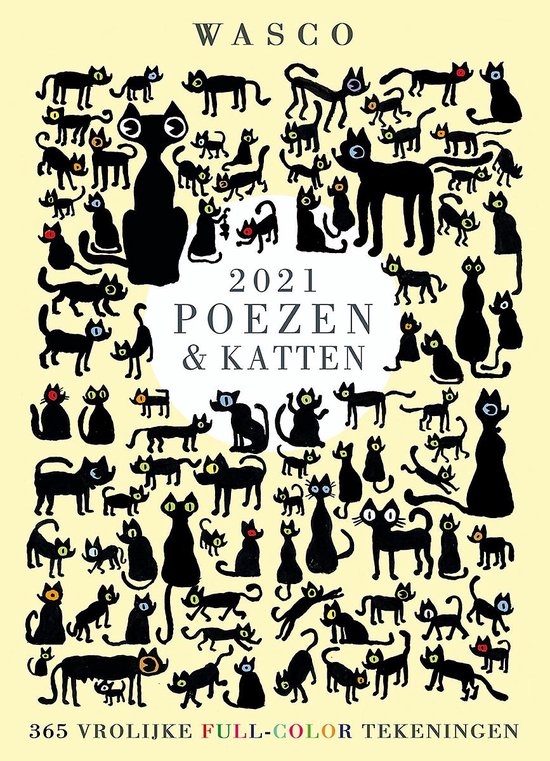 Katten Scheurkalender 2021 - Wasco