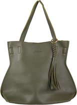 Tas | 30*30 cm | Groen | Kunstleer | Juleeze | JZBG0161GR