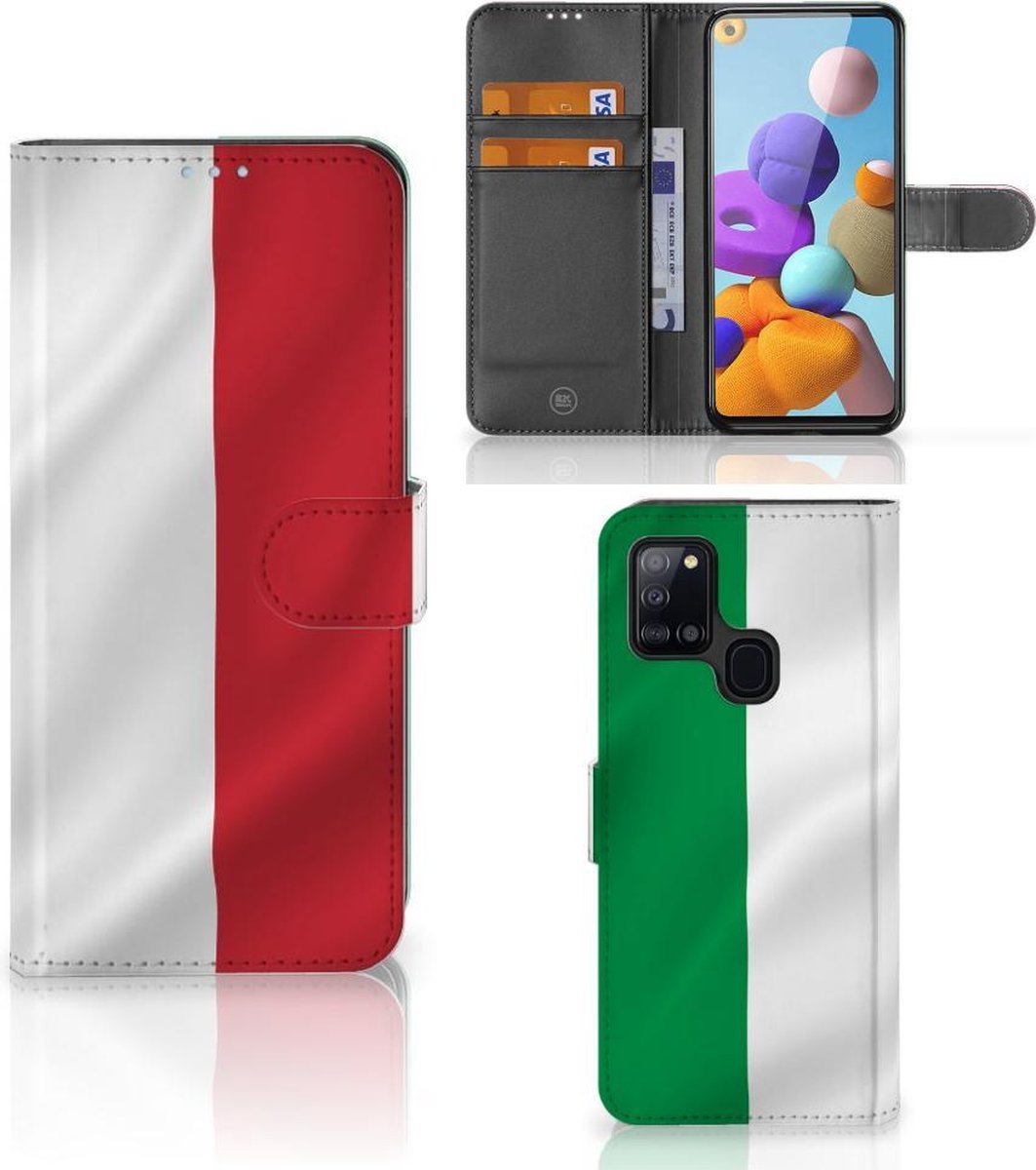 Samsung Galaxy A21s Bookstyle Case Italië