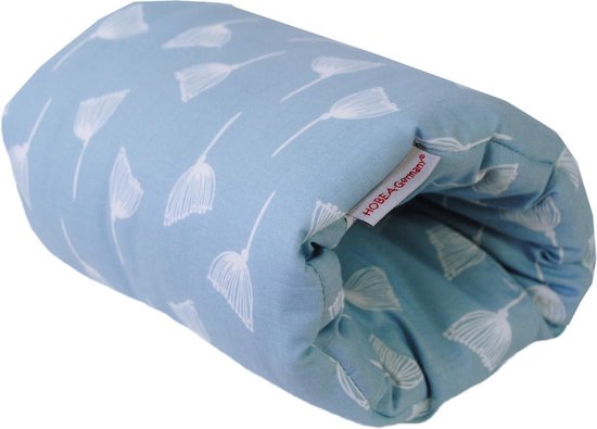 Hobea Mini voedingskussen blauw met paardenbloem