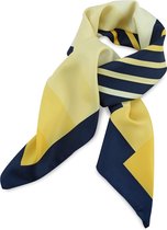 We Love Ties - Sjaal geel / blauw / wit