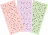 Bingo spel zwart/wit complete set 21 cm nummers 1-90 met molen, 140x bingokaarten en 2x stiften - Bingospel - Bingo spellen - Bingomolen met bingokaarten - Bingo spelen