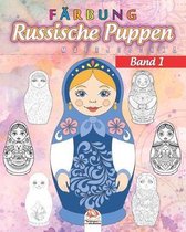 Russische Puppen farben 1- Matrjoschka