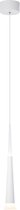 AEG lamp Ely LED hanglamp 1 lamp wit | 1x 9W LED geïntegreerd (COB-chip), (900lm, 3000K) | Schaal A ++ tot E | Traploos dimbaar via wanddimmer