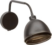 BRILLIANT lamp rok wandlamp schakelaar zwart mat | 1x QT14, G9, 18W, geschikt voor pin-basislampen (niet inbegrepen) | Schaal A ++ tot E | Met tuimelschakelaar