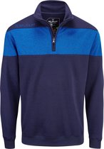 Heren Evolve Performance 1/4 Zip Golf Sweater - Donker Blauw