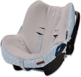 Baby's Only Baby autostoelhoes 0+ Cable - Hoes voor autostoel groep 0+ - Geschikt voor Maxi-Cosi - Baby Blauw - Geschikt voor 3-puntsgordel