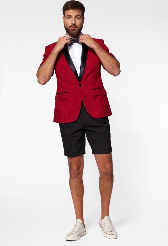 Costume Opposuits Pivoine Rouge Homme Polyester Rouge / noir Taille 46 |  bol.com