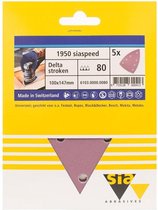 Sia siaspeed schuurpapier delta 7-gaats P100 - 100 mm. x 147 mm. (5 stuks)
