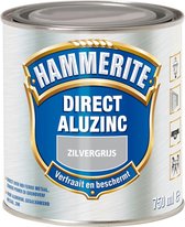 Hammerite Direct Over Aluzinc Metaallak - Zilvergrijs - 750 ml