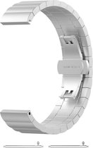 Just in Case Chain Metalen Watchband voor Samsung Galaxy Watch 3 41mm - 1 schakel - Zilver